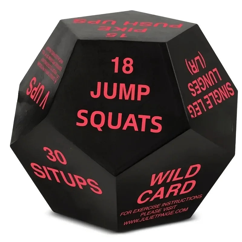 12-Face Fitness Stress Ball