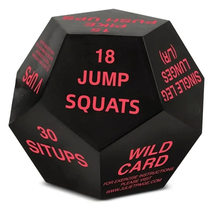 12-Face Fitness Stress Ball