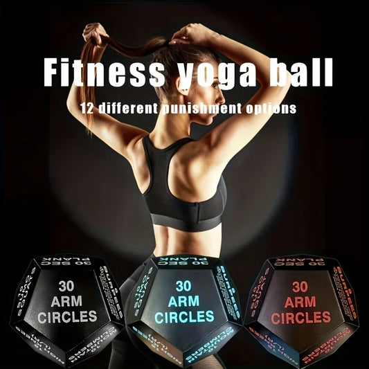 12-Face Fitness Stress Ball