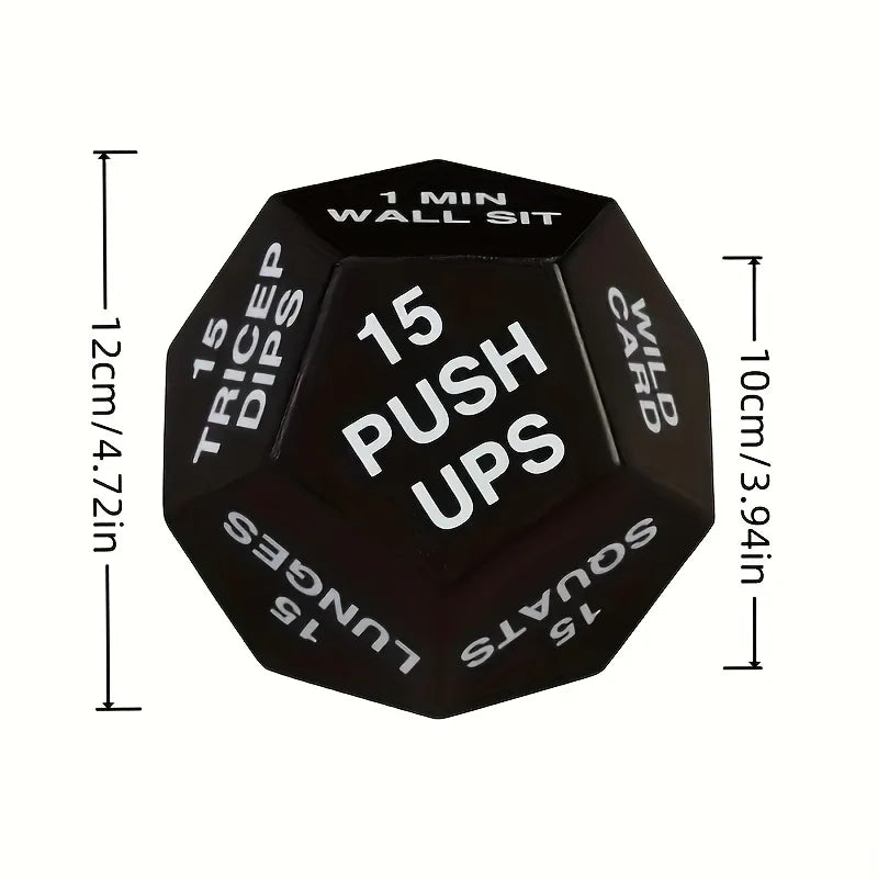 12-Face Fitness Stress Ball