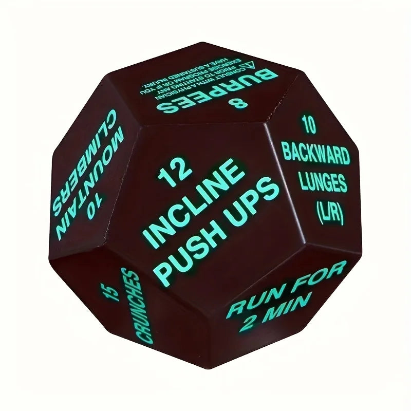 12-Face Fitness Stress Ball
